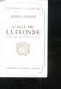 L AME DE LA FRONDE. MADAME DE LONGUEVILLE.. DELPECH JEANINE.