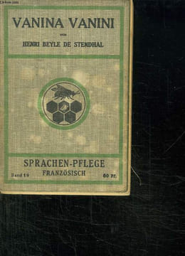 VANINA VANINI. TEXTE EN FRANCAIS ET ALLEMAND.. BEYLE DE STENDHAL HENRI.
