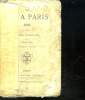 LA VIE A PARIS. 1881.. CLARETIE JULES.