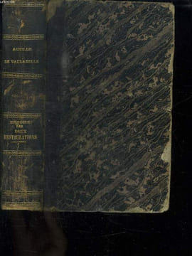 CHUTE DE L EMPIRE. HISTOIRE DES DEUX RESTAURATIONS JUSQU A LA CHUTE DE CHARLES X. TOME 7.. VAULABELLE ACHILLE DE.