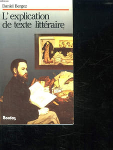 L EXPLICATION DE TEXTE LITTERAIRE.