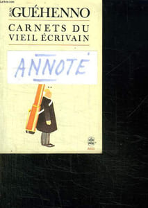 CARNETS DU VIEIL ECRIVAIN.