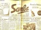 SAMBA N° 19. 3em ANNEE. MARS 1958. LE PREMIER JOURNAL DES GARCONS ET FILLES AFRICAINS. SOMMAIRE: LES EPREUVES SPORTIVES S ORGANISENT PETIT A PETIT ...