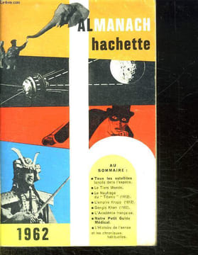 ALMANACH HACHETTE 1962.. COLLECTIF.