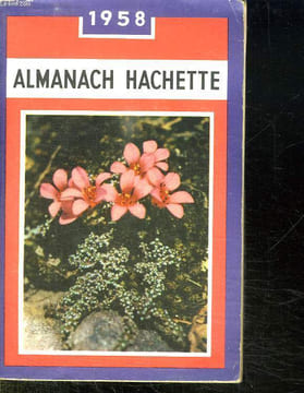 ALMANACH HACHETTE 1958.. COLLECTIF.