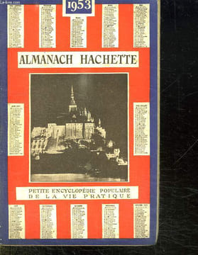 ALMANACH HACHETTE 1953.. COLLECTIF.