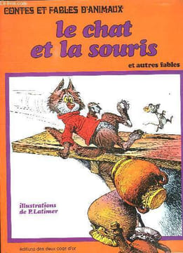 CONTES ET FABLES D ANIMAUX. LE CHAT ET LA SOURIS ET AUTRES FABLES.. COLLECTIF