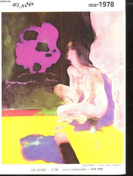 ART ET POESIE N° 83 20em ANNEE. ETE 1978. SOMMAIRE: PECHEURS DE LUNE DE PAUL BAUDENON, AN DEUX MIL DE MARJAN, LA MAISON OU S ENDORT LE PASSE PAR HENRY ...