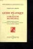 GUIDE PRATIQUE DE L ORATEUR MUNICIPAL. 2em EDITION.. PIERRE PAUL ARMAND.