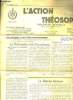 L ACTION THEOSOPHIQUE N° 31 DU 17 JANVIER 1940.. BRISY SERGE.