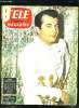 TELE MAGAZINE N° 138 DU 15 AU 21 JUIN 1958. SOMMAIRE: RUDY HIRIGOYEN, RENTREE DE FRANCOISE ROSAY, GIEN A GARDE LA DOUCEUR DE VIVRE.... LECLERC MARCEL.