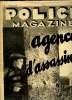POLICE MAGAZINE N&deg; 265 DU 22 DECEMBRE 1935. SOMMAIRE: AGENCE D ASSASSINATS, LE TRISTE DESTIN DES APATRIDES, L ENIGME DU KILOMETRE 4462.... COLLECTIF.