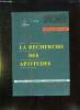 LA RECHERCHE DES APTITUDES. CHOIX DE TEXTE ET TRAVAUX DIRIGES A L USAGE DES CLASSES DE SIXIEME.. AUBA J ET LASNE L.