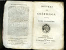 OEUVRES DE CREBILLON. TOME 3.. COLLECTIF.