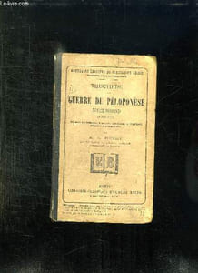 GUERRE DE PELOPONESE LIVRE SECOND. TEXTE EN GREC.