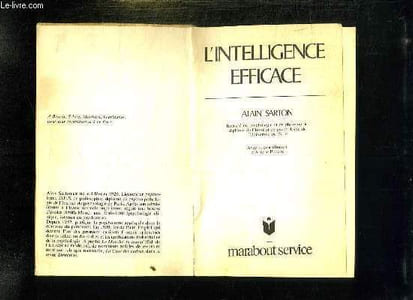 L INTELLIGENCE EFFICACE.