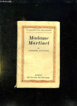MADAME MARTINET.. LEFRANCQ GERMAINE.