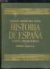 HISTORIA DE ESPANA. TOMO 1: ESPANA PREHISTORICA. TEXTE EN ESPAGNOL.. MENENDEZ PIDAL RAMON.