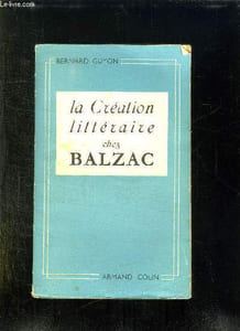 LA CREATION LITTERAIRE CHEZ BALZAC. LA GENESE DU MEDECIN DE CAMPAGNE.