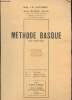 METHODE BASQUE POUR DEBUTANTS FASCICULE 1 : DECLINAISONS. TEXTE EN BASQUE.. HARYMBAT JB ET BLAISE PONS.