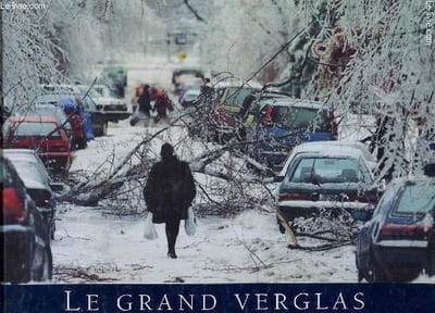 LE GRAND VERGLAS. RECIT EN IMAGES DE LA TEMPETE DE JANVIER 1998.