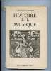 HISTOIRE DE LA MUSIQUE DE L ANTIQUITE A NOS JOURS.. BELGODERE JOHANNES V.
