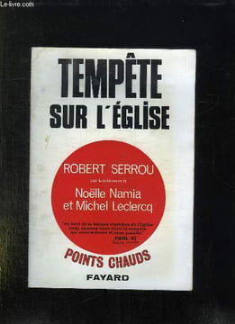 TEMPETE SUR L EGLISE.. SERROU ROBERT.