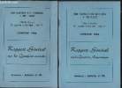LE DROIT HUMAIN BULLETIN N° 98 . CONVENT 1986. 2 VOLUMES. RAPPORT GENERAL SUR LA QUESTION MACONNIQUE ET SOCIALE.. COLLECTIF.