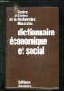 DICTIONNAIRE ECONOMIQUE ET SOCIAL.. BOUVIER AJAM M, IBARROLA J ET PASQUARELLI N.