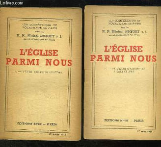 4 LIVRETS. L EGLISE PARMI NOUS. I: L EGLISE REALITE DE L HISTOIRE, DE L EGLISE D AUJOURD HUI A CELLE DE JESUS, EGLISE ET PAROLE DE DIEU, L EGLISE SACREMENT DU SALUT.