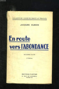 EN ROUTE VERS L ABONDANCE. TOME 2. 2em EDITION.