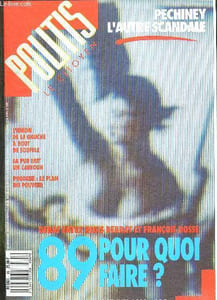 POLITIS N° 49. SOMMAIRE: DEBAT ENTRE REGIS DEBRAY ET FRANCOIS DOSSE, L UNIO DE LA GAUCHE A BOUT DE SOUFFLE, LA PUB FAIT UN CARTOON...