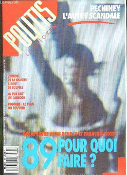 POLITIS N° 49. SOMMAIRE: DEBAT ENTRE REGIS DEBRAY ET FRANCOIS DOSSE, L UNIO DE LA GAUCHE A BOUT DE SOUFFLE, LA PUB FAIT UN CARTOON.... BESSET JEAN ...