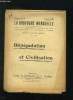 LA BROCHURE MENSUELLE N&deg; 62 B FEVRIER 1928. DEPOPULATION ET CIVILISATION.. TOUTAN.