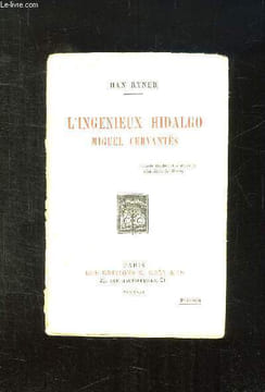 L INGENIEUX HIDALGO. MIGUEL CERVANTES.. RYNER HAN.