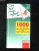 QUE SAIT MON ENFANT EN 4e. 1000 QUESTION ET REPONSES POUR EVALUER SON NIVEAU SCOLAIRE.. COLLECTIF.