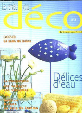 LES RENDEZ VOU DECO N° 8. SOMMAIRE: LA SALLE DE BAINS. DELICES D EAU, LA TRANSPARENCE, LES VOILAGES.... STUDIO L OIKEMA.