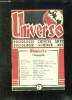 UNIVERSO N&deg; 7. TEXTE EN ESPAGNOL ET FRANCAIS. SOMMAIRE: LA REVOLUTION DES VALEURS PAR MARCEL LEPOIL, QU EST CE QUE LE VIDE PAR MARCEL BOLL, EXPOSICION ...