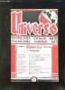 UNIVERSO N&deg; 3. TEXTE EN ESPAGNOL ET FRANCAIS. SOMMAIRE: LA NAISSANCE DE L ANARCHIE, CONTRA EL CONCLUSIONISMO IDEOLOGICO, L ESPERENZA RUSSA.... VAQUER ...