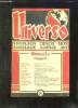 UNIVERSO N&deg; 8. TEXTE EN ESPAGNOL ET FRANCAIS. SOMMAIRE: LA REVOLUTION DES VALEURS. EL PADRE GRACIAN SJ, LES ANARCHISTES ET LA SUPERSTITION ...