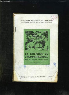 LA CHEMISE DE L HOMME HEUREUX.. PEIGNOT CLAUDE.