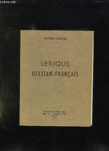 LEXIQUE OCCITAN FRANCAIS.