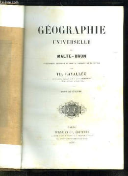 GEOGRAPHIE UNIVERSELLE . TOME 4.. MALTE BRUN.