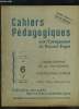 CAHIERS PEDAGOGIQUES POUR L ENSEIGNEMENT DU SECOND DEGRE N° 6 1 MAI 1953. SOMMAIRE: L ENSEIGNEMENT DE LA PHILOSOPHIE, L INSTRUCTION CIVIQUE.... GOBLOT ...