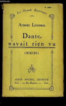 DANTE N AVAIT RIEN VU- BIRIBI. LONDRES ALBERT.