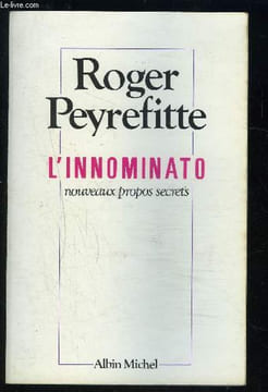 L INNOMINATO NOUVEAUX PROPOS SECRETS. PEYREFITTE ROGER