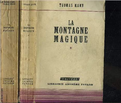 LA MONTAGNE MAGIQUE- 2 TOMES EN 2 VOLUMES. MANN THOMAS