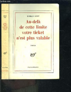 AU DELA DE CETTE LIMITE VOTRE TICKET N EST PLUS VALABLE