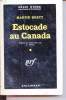 Estocade au Canada collection série noire n]632. Martin Brett
