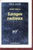 Langes radieux collection série noire n°763. Jean Amila.